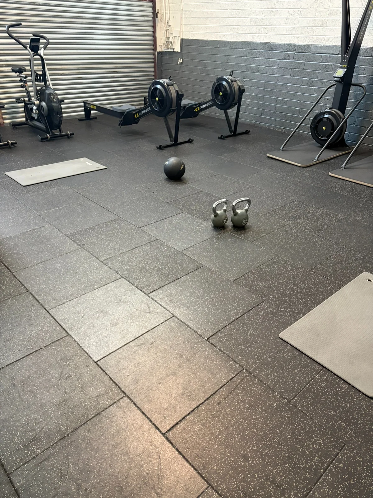 Cardio equipment and open training floor at Jake Barr Fitness