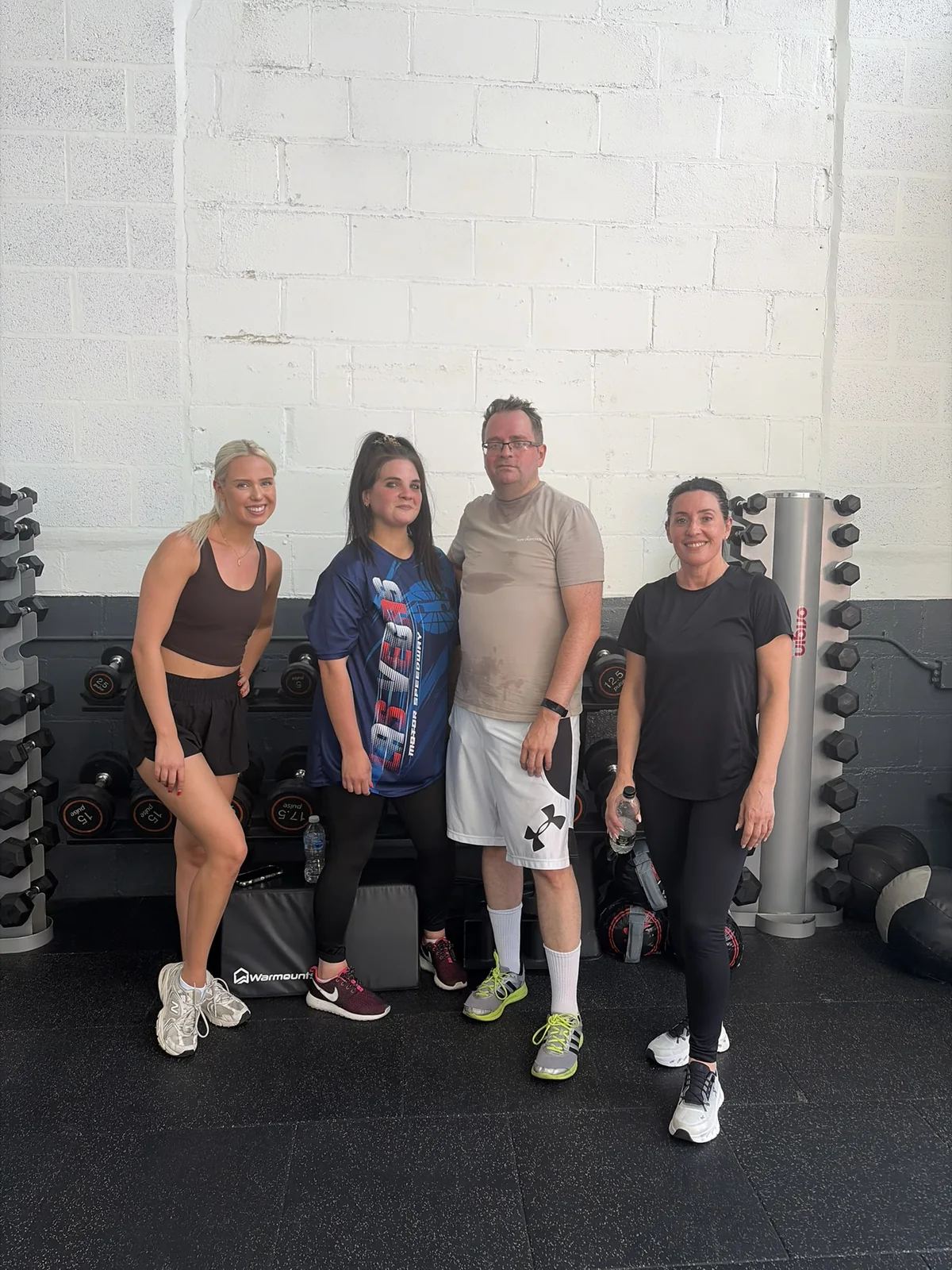 Members together after training